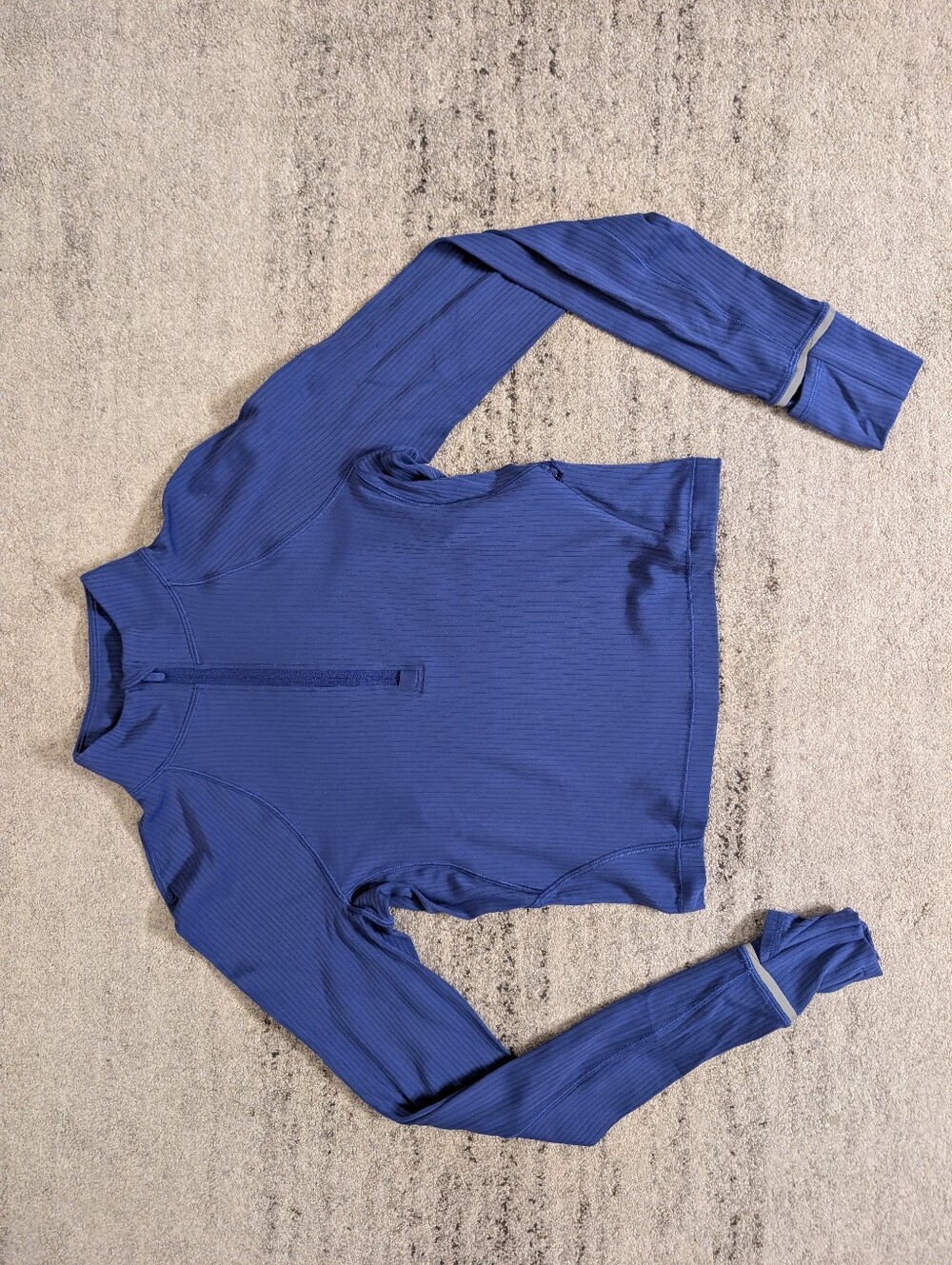 Lululemon It's Rulu Run Cropped Half Zip *Ribbed - Picture 7 of 9